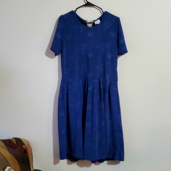 LulaRoe 3x Pleated Pocket Dress Amelia - Picture 2 of 5